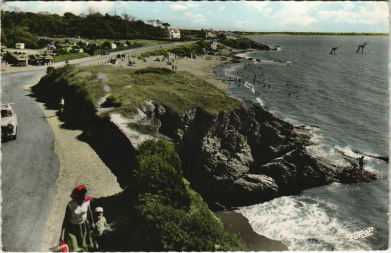 Carte postale ancienne Saint-Michele Chef Chef La Boulvard