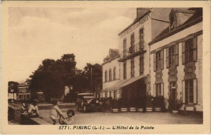 Carte postale ancienne Piriac L'Hotel de la Pointe