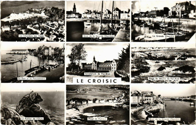 Carte postale ancienne Le Croisic au Croisic