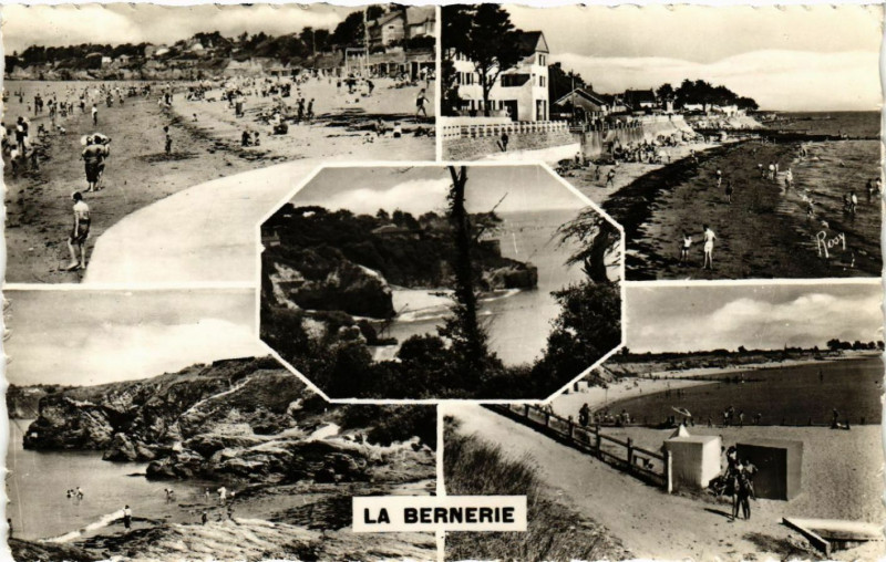 Carte postale ancienne La Bernerie