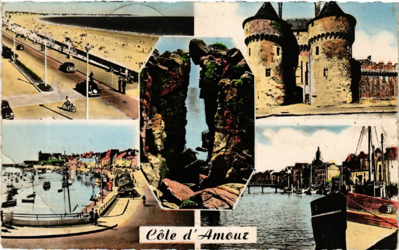 Carte postale ancienne Cote d'Amour
