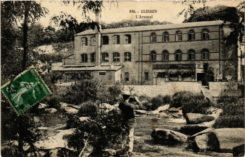 Carte postale ancienne Clisson - L'Arsenal à Clisson