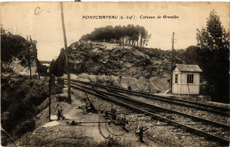 Carte postale ancienne Pontchateau (L.-Inf.) - Coteaux de Grenebo à Pontchâteau