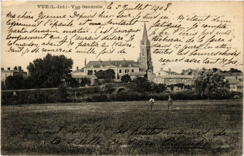Carte postale ancienne Vue (L.-Inf.) - Vue Generale à Vue