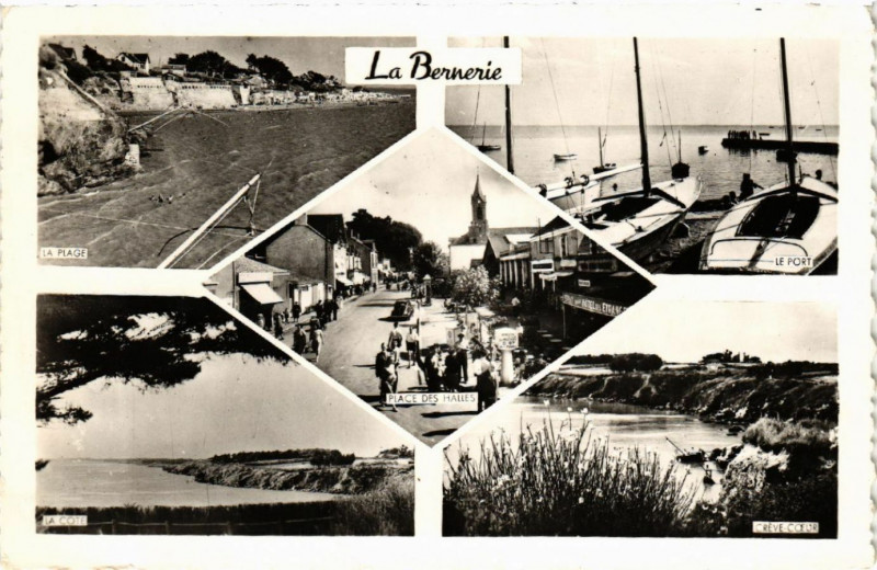 Carte postale ancienne La Bernerie