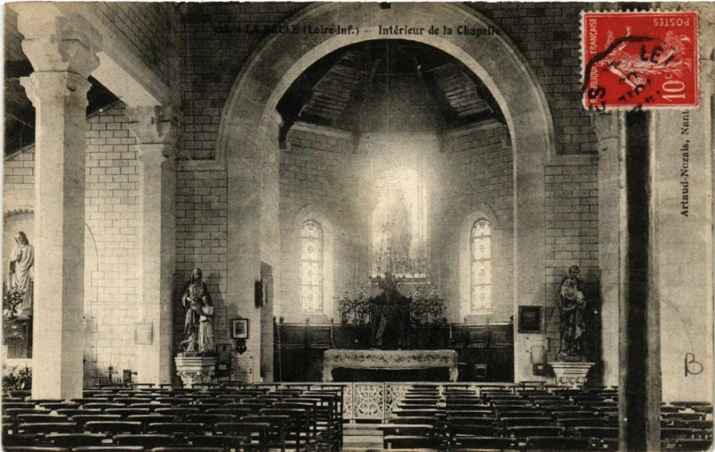 Carte postale ancienne La Baule (Loire-Inf.) - Interieur de la Chapelle