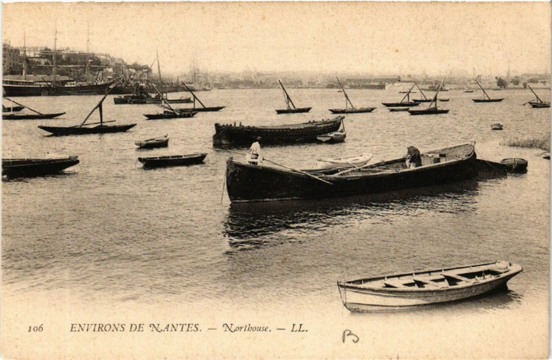 Carte postale ancienne Environs de Nantes - Northouse à Nantes