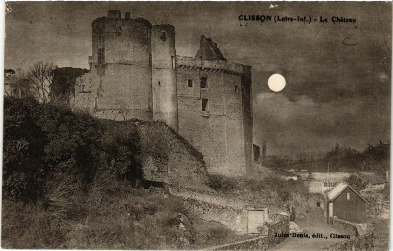 Carte postale ancienne Clisson (Loire-Inf.) - Le Chateau à Clisson