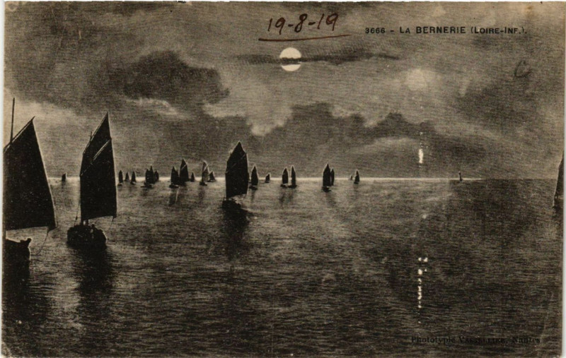 Carte postale ancienne La Bernerie(Loire-Inf.)