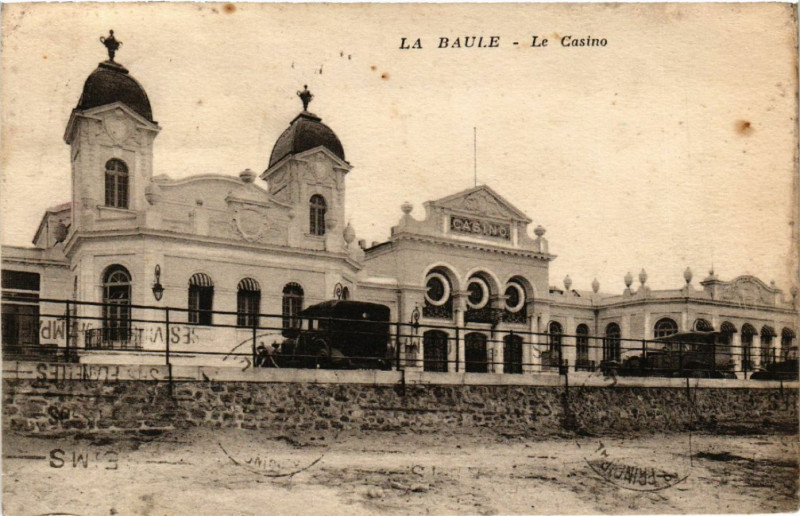 Carte postale ancienne La Baule - Le Casino