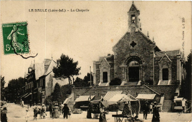 Carte postale ancienne La Baule (Loire-Inf.) - La Chapelle