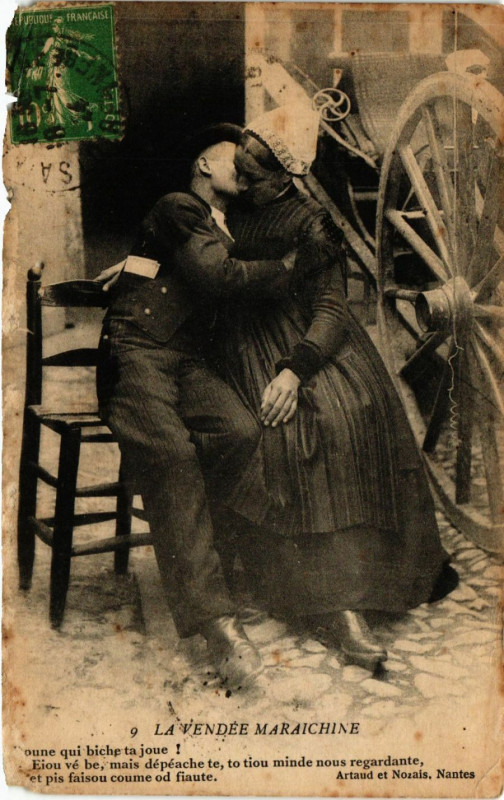 Carte postale ancienne La Vendee Maraichine