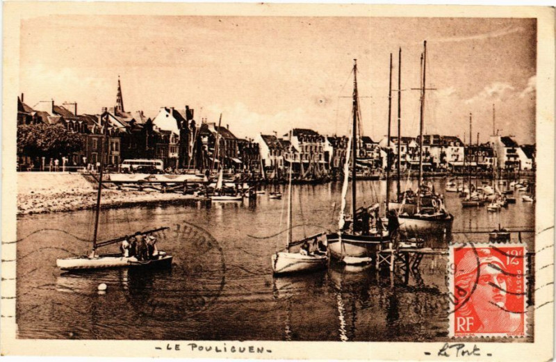Carte postale ancienne Le Pouliguen - Le Port au Pouliguen