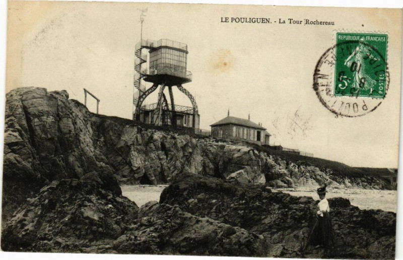 Carte postale ancienne Le Pouliguen - La Tour Rochereau au Pouliguen