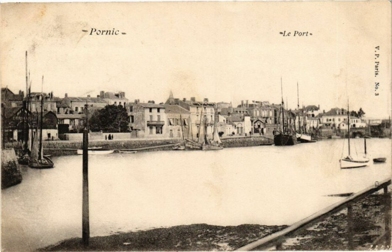 Carte postale ancienne Pornic - Le Port à Pornic