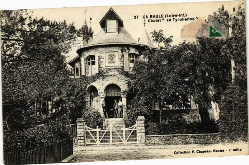 Carte postale ancienne La Baule - Chalet La Tyrolienne