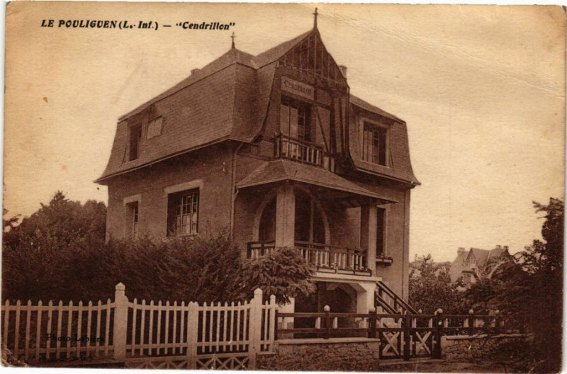 Carte postale ancienne Le Pouliguen - Cendrillon au Pouliguen