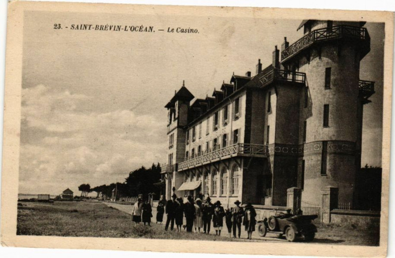 Carte postale ancienne Saint-Brevin-l'Ocean - Le Casino