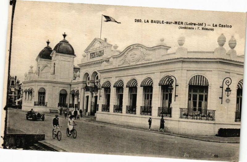 Carte postale ancienne La Baule-sur-Mer - Le Casino
