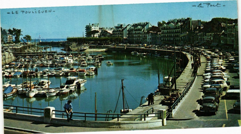 Carte postale ancienne (La Cote d'Amour-44) - Port du Pouliguen-la Baule