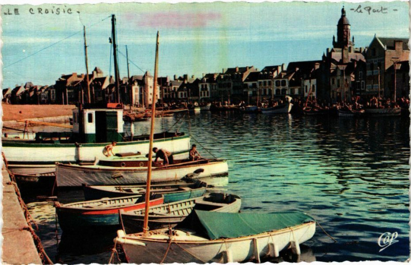Carte postale ancienne Le Croisic - Le Port au Croisic