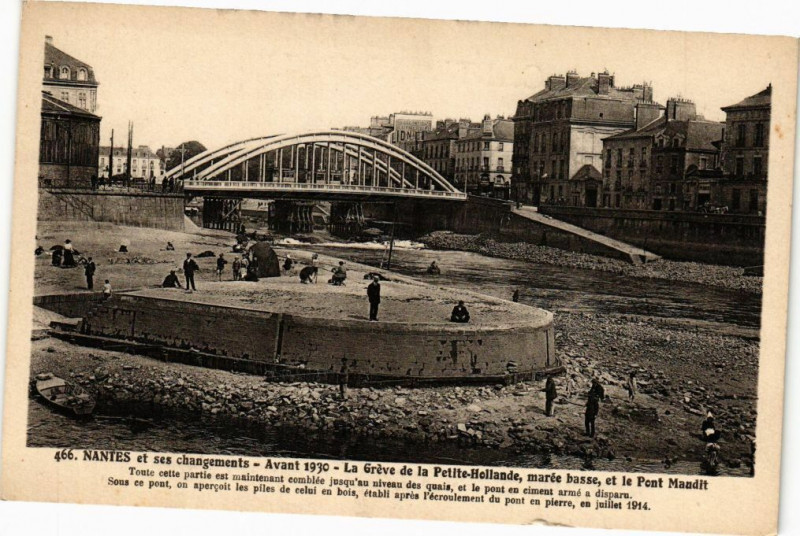 Carte postale ancienne Nantes et ses changements Avant 1930 à Nantes