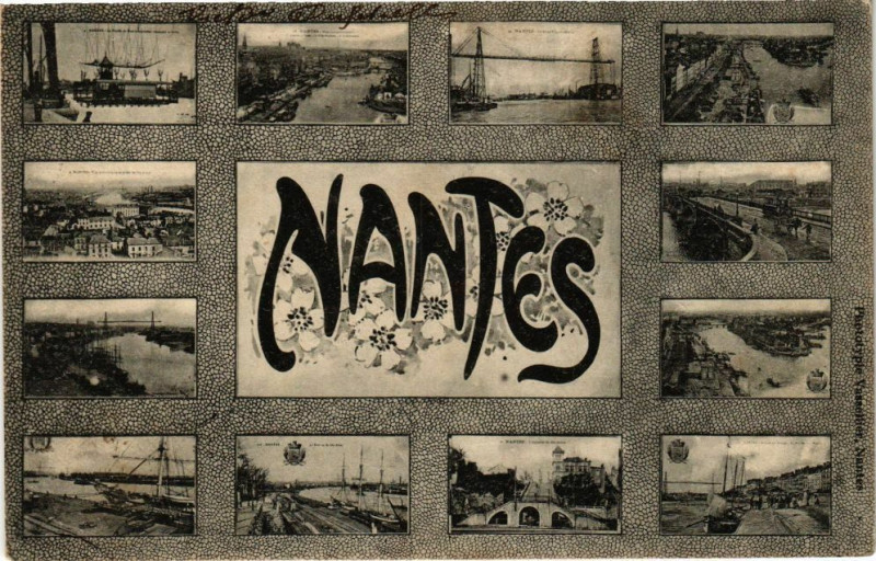 Carte postale ancienne Nantes à Nantes