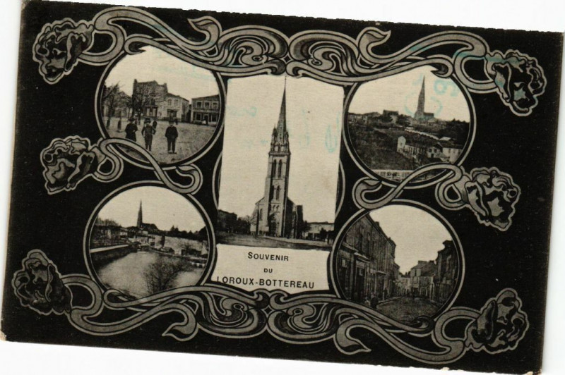 Carte postale ancienne Souvenir du Loroux Bottereau