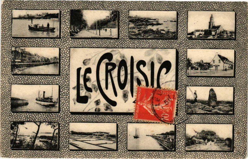 Carte postale ancienne Le Croisic au Croisic