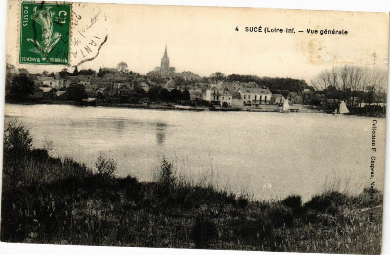 Carte postale ancienne Suce-Vue générale à Vue