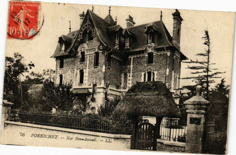 Carte postale ancienne Pornichet - Ker Bon-Accueil à Pornichet