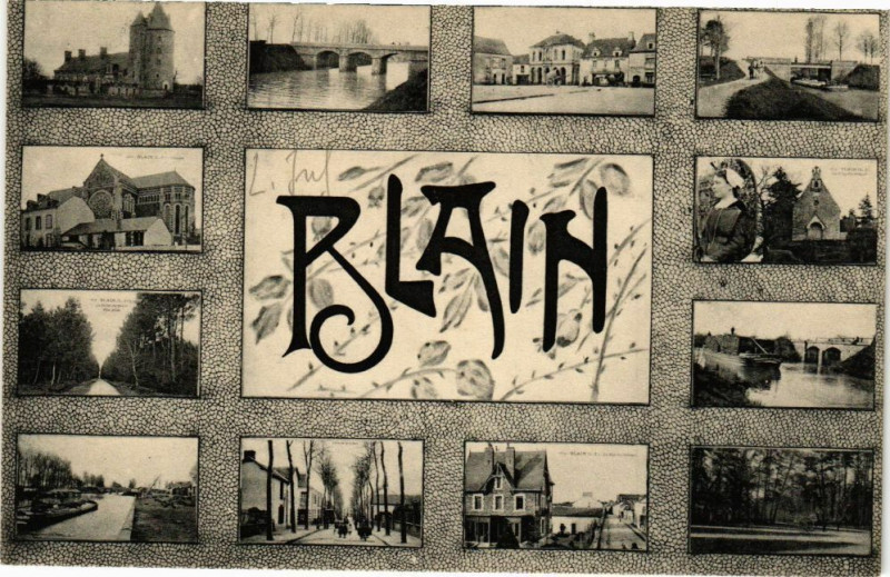Carte postale ancienne Blain à Blain