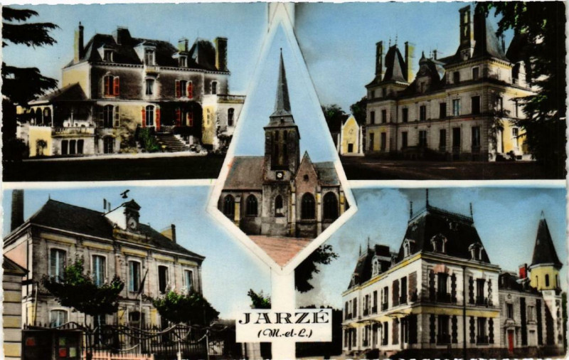Carte postale ancienne Jarze