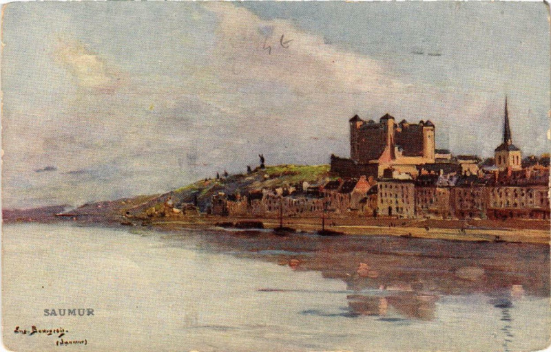 Carte postale ancienne Saumur à Saumur