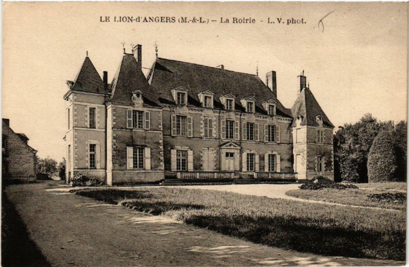 Carte postale ancienne Le Lion-d'Angers La Roirie à Angers