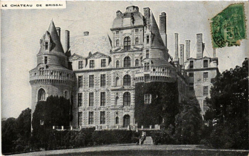 Carte postale ancienne Le Chateau de Brissac