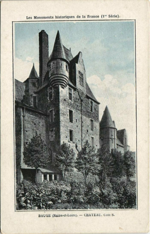 Carte postale ancienne Bauge-Chateau