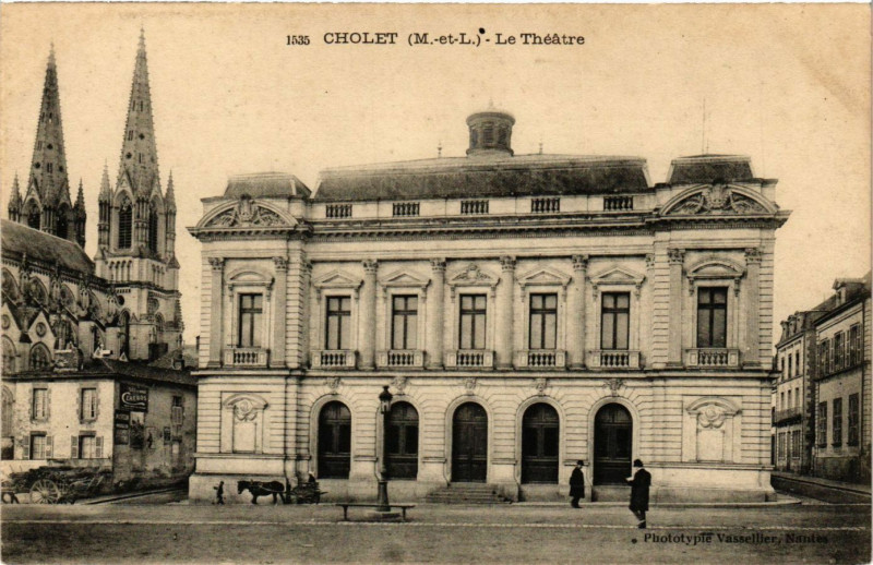 Carte postale ancienne Chalet - Le Théatre