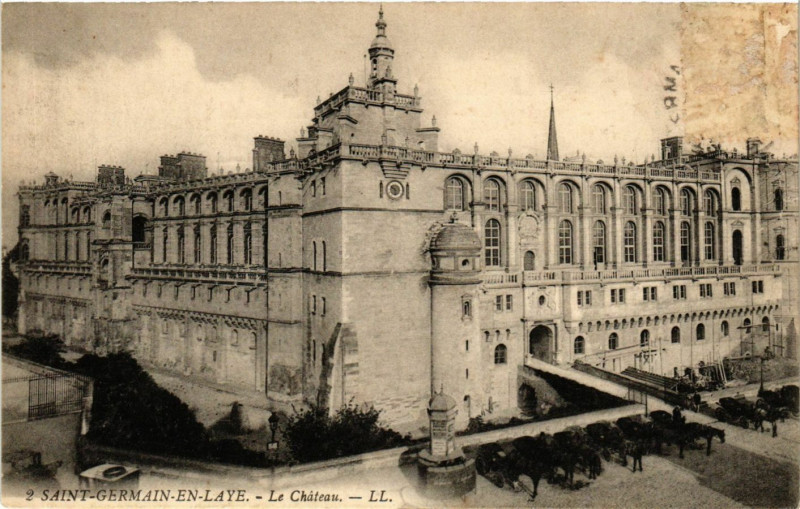 Carte postale ancienne Saint-Germain-Laye - Le Chateau