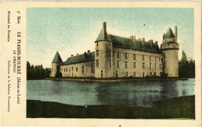 Carte postale ancienne Le Plessis-Bourre Le Chateau