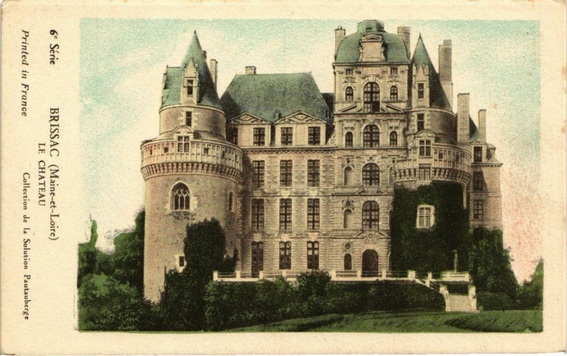 Carte postale ancienne Brissac Le Chateau