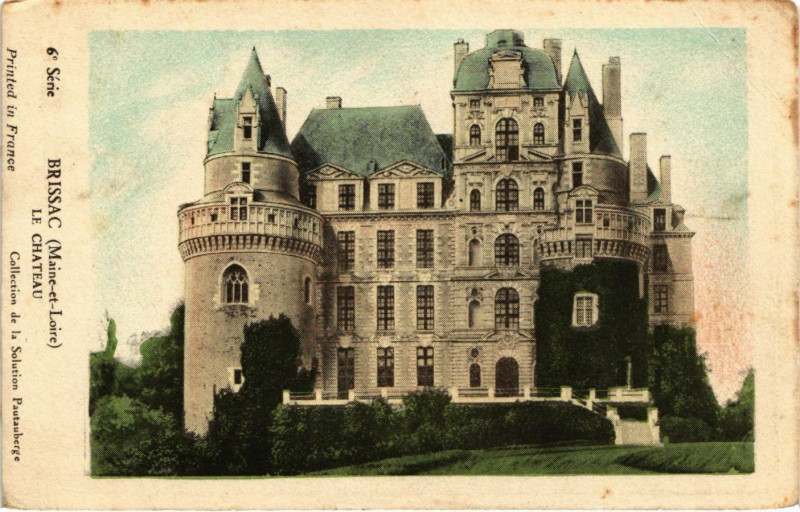 Carte postale ancienne Brissac Le Chateau