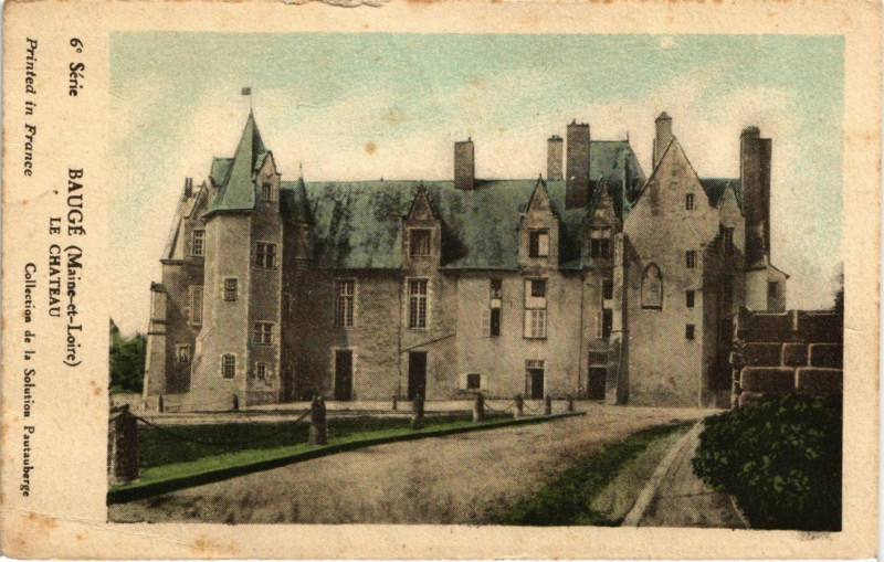 Carte postale ancienne Bauge Le Chateau