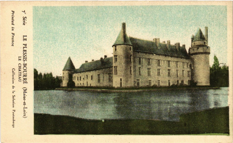 Carte postale ancienne Le Plessis-Bourre (Maine-et-Loire) - Le Chateau