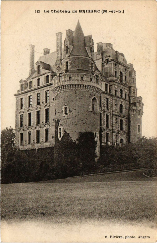 Carte postale ancienne Le Chateau de Brissac