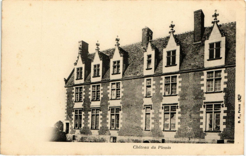 Carte postale ancienne Chateau du Plessis