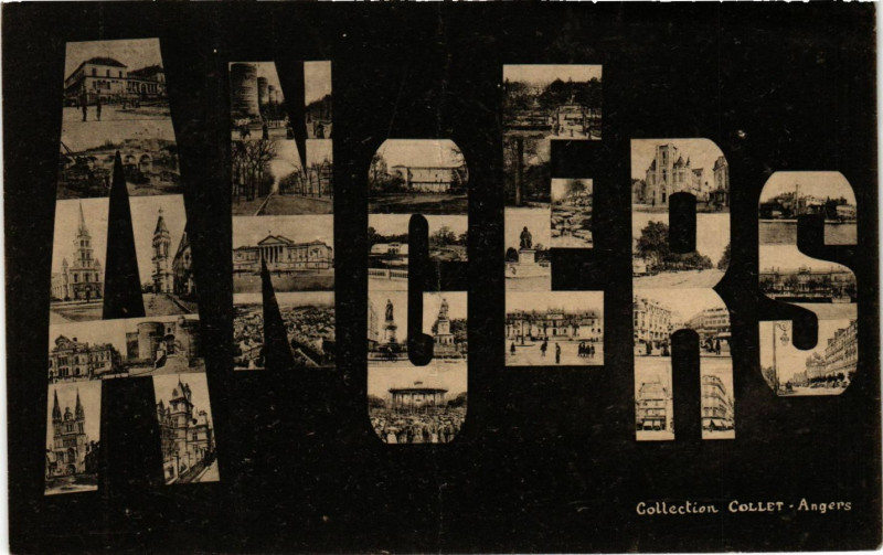 Carte postale ancienne Angers à Angers
