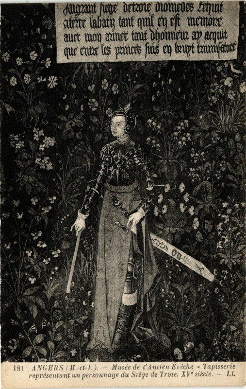 Carte postale ancienne Angers - Musée de l'Ancien Eveche à Angers