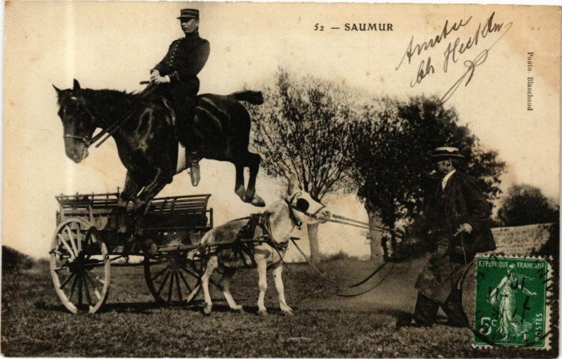 Carte postale ancienne Saumur à Saumur
