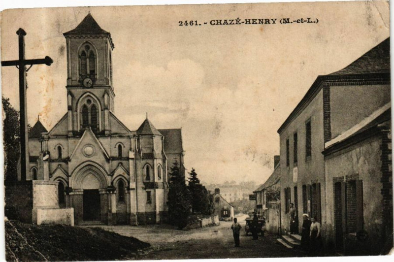 Carte postale ancienne Chaze-Henry